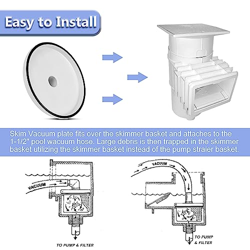 SP1106 Pool Skimmer Vacuum Plate for Hayward Swimming Pool - Image 6