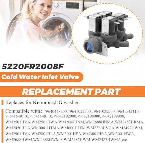 5220FR2008F Cold Water lnlet Valve by Beaquicy - Exact fit - Image 7