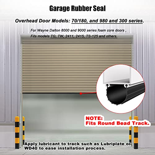 Replacement Wayne Dalton Garage Door Bottom Weather Seal | Home Repair - Image 4