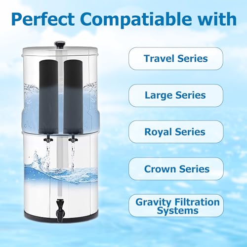 Water Filter Replacement for Berkey® BB9-2 Black Carbon Filters - Image 4