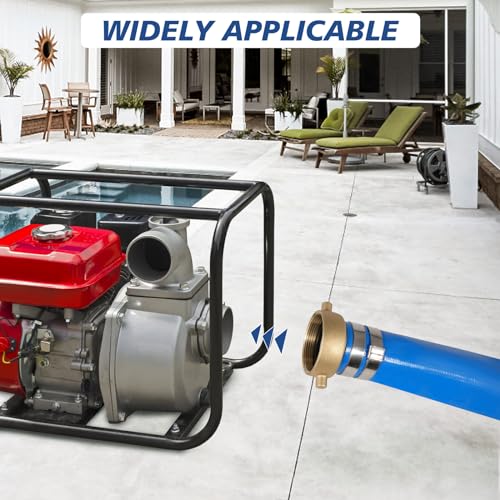 2" x 100 ft Backwash Hose for Swimming Pools, Heavy Duty PVC Lay - Image 6