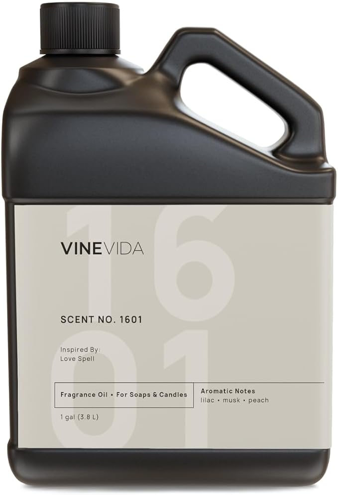 VINEVIDA [128oz] Scent No.1601 Fragrance Oil for Candle and Soap Making - Natural Candle Scents Made in USA