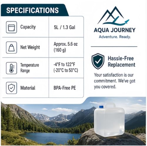 Collapsible Water Container with Spigot 5L - BPA-Free - Image 7