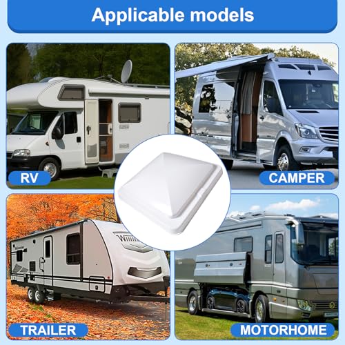 14"x14" RV Roof Vent Cover, 2-Pack - Image 4