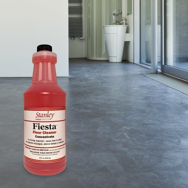 STANLEY Home Products Fiesta Floor Cleaner Liquid Concentrate - Eco Multisurface & Industrial Cleaning For Hardwood, Stone, Tile & Ceramic Floors