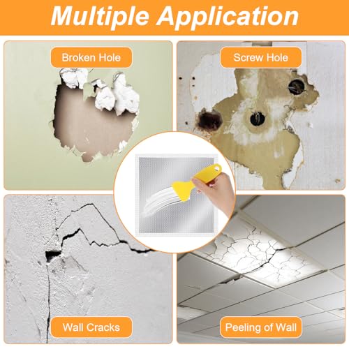 Drywall Repair Kit 13" Drywall Patch Kit Large Hole 8Pcs | Home Repair - Image 4