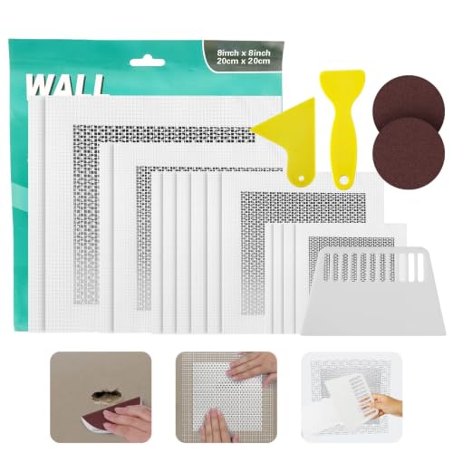 19 PCS Wall Repair Patch Kit, Aluminum Drywall Repair | Home Repair - Image 2