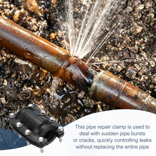 HDPE Pipe Repair Clamp for 1-1/4" Pipe OD, Emergency Pipes - Image 5