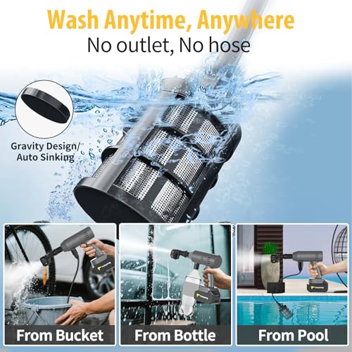 Yoeyang Portable Mini Handheld Cleaning Tool with 2 Batteries - Image 7