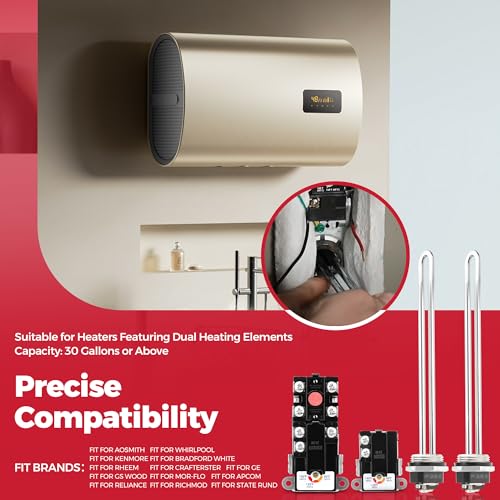 EWH-01 Electric Water Heater Tune-Up Kit, Water Heater Parts Fit - Image 5