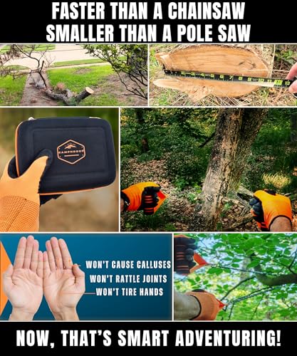 CAMPNDOOR High Limb Rope Saw 53 In - 360 Rope Chain Saw - Image 5
