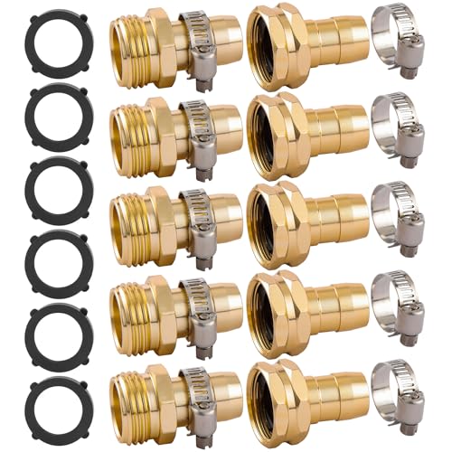 Garden Hose Repair Connector Kit, Fit for 3/4" or 5/8" | Home Repair - Image 2