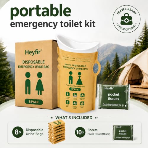 Disposable Urine Bags Emergency Pee Bag Portable Urinal - Image 3