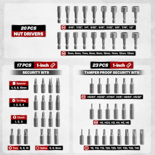 208-Pc Master Screwdriver Bit Set - Image 5