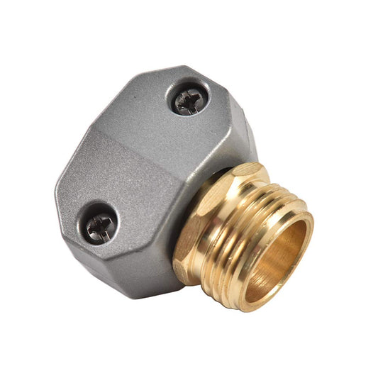 Zinc and Brass Male Clamp Coupling,Fits 3/4" or 5/8" | Hand Tools - Image 1