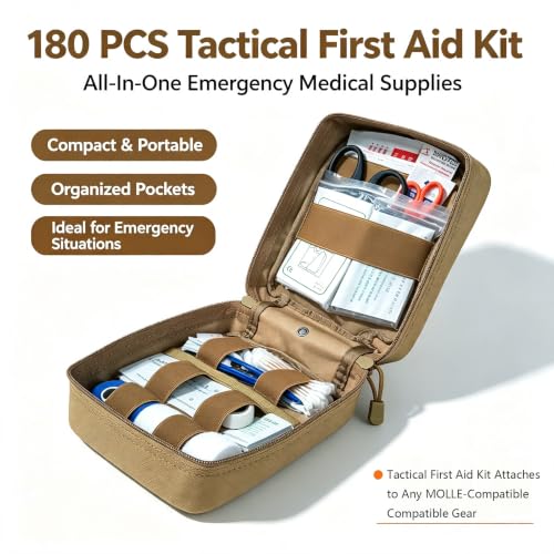 First Aid Kit EMT Medical IFAK Pouch Molle Tactical Med Emergency - Image 5