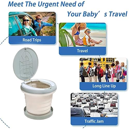 SunnySmile,Travel Potty,Car Potty for Toddler,Portable - Image 4