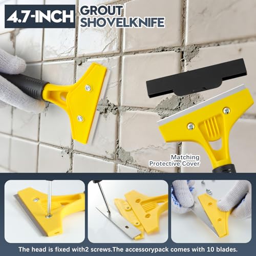 33 Pack Grout Removal Tool Kit, Tile & Caulk Remover | Bathroom Fix - Image 6
