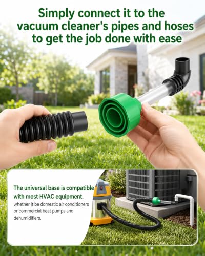 AC Drain Line Cleaner, HVAC Condensate Drain Cleaner with Clear - Image 6