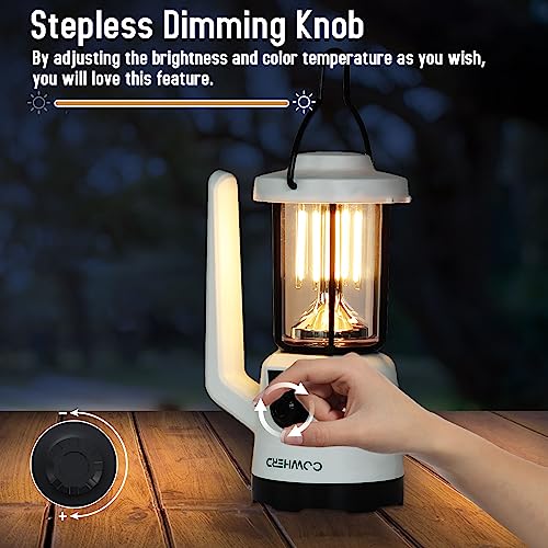 Rechargeable Flashlight Lantern 2-in-1 LED Handheld - Image 4