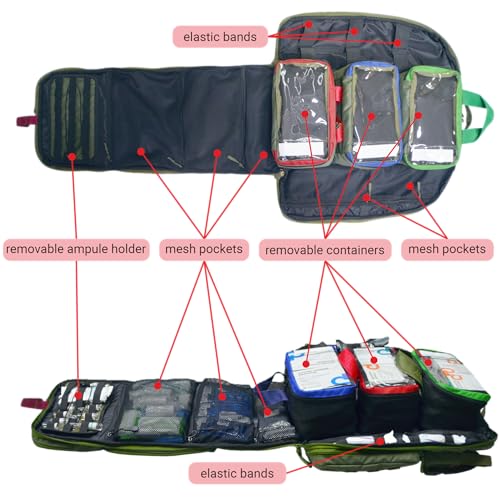 32L Tactical Medical Backpack, First Aid Empty Bag - Image 6