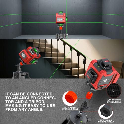 Laser Level Kit, Plastic & Aluminum - Image 6