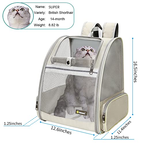 Texsens Innovative Traveler Bubble Backpack Pet Carriers - Image 3