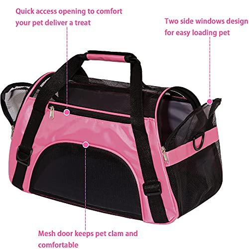 MuchL Cat Carrier for Cats Soft-Sided Travel Pat Carrier - Image 4