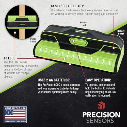 Franklin Sensors ProSensor T13 13-Sensor Stud Finder Wall - Image 6