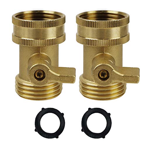 Twinkle Star 3/4 Inch Water Hose Shut Off Valve 2 Pack - Image 2