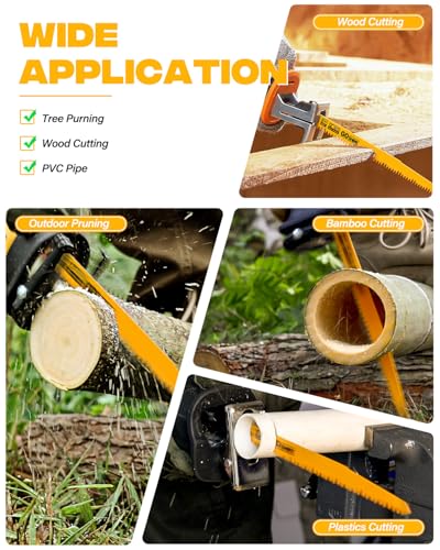 Wood Pruning Reciprocating Saw Blades, 12 Inch Pruning - Image 6