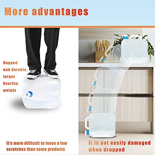 Collapsible Water Container with Spigot, Camping Water - Image 7