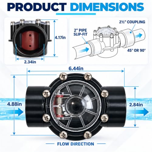 KRONIX 7305 Check Valve Compatible with Jandy, 2-Inch - Image 3