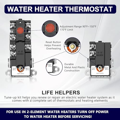 EWH-00 Water Heater Thermostat, Electric Water Heater Thermostat - Image 4