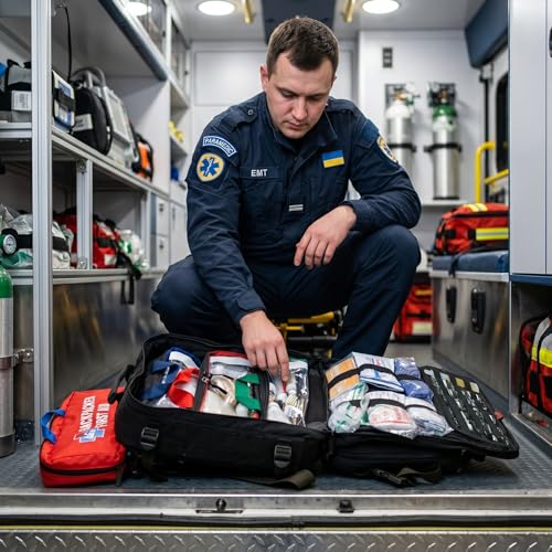 20L EMT Medical Backpack, First Aid Empty Bag | Travel Essentials - Image 3