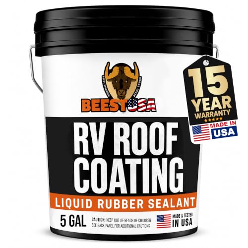 BEEST RV Roof Coating White, 5 Gallon Covers up to 250 sq - Image 2