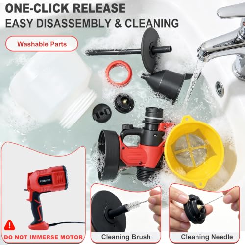 550W Electric HVLP Paint Sprayer 1200ml for Furniture Cabinets - Image 7