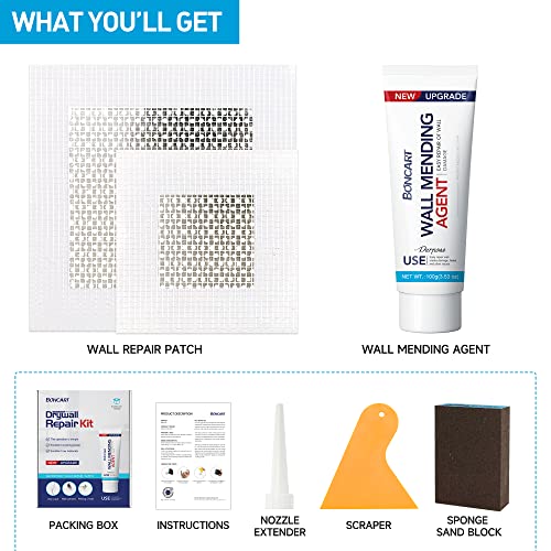 BONCART Spackle Wall & Drywall Repair Patch Kit with Tools - Image 4