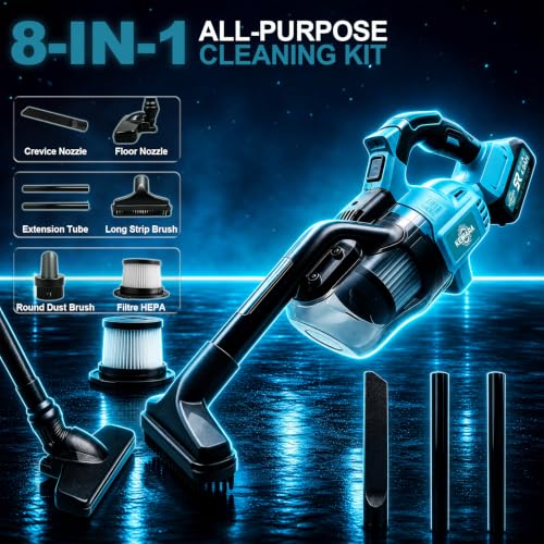 Cordless Vacuum Cleaner Handheld - Stick Shop Vac | Travel Essentials - Image 7