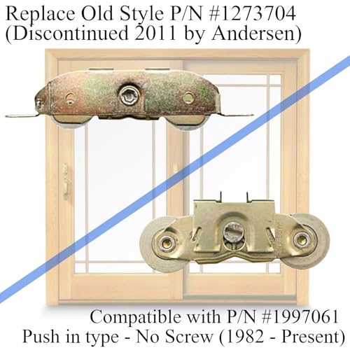 Andersen Patio Sliding Door Tandem Roller Assembly - Image 4