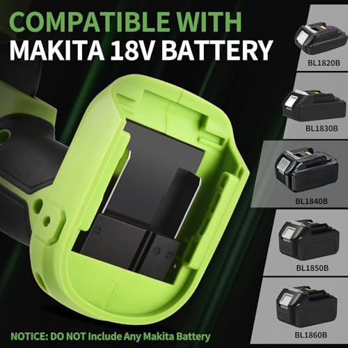 Cordless Hot Glue Gun 21V 2Ah Battery & Full Size Stick Set,Green - Image 7