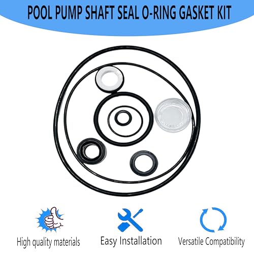 Replacement Pool Pump Shaft Seal O-Ring Gasket Kit | Home Repair - Image 6