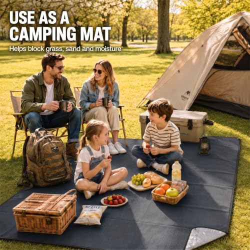 Kingdder 2 Pcs 60 x 82 Inch Heavy Duty Emergency Blankets - Image 3
