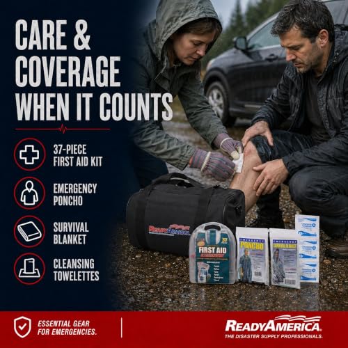 Ready America 70352 Auto Emergency Response Kit - Image 7