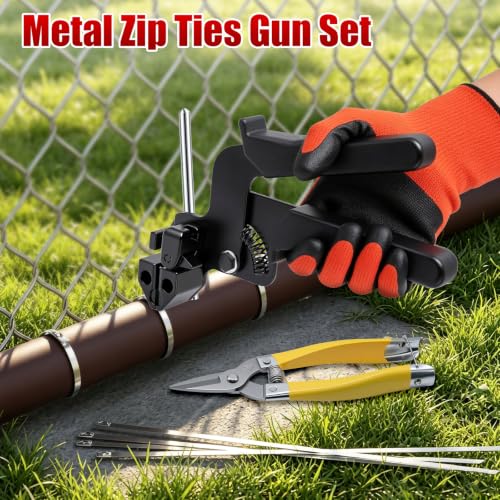 Metal Zip Tie Gun Kit, 150 PCS 304 Stainless Steel Zip Ties - Image 6