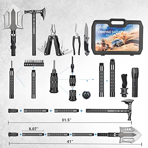 HUZSV Camping Shovel Axe Outdoor Survival Shovel Set - Image 6