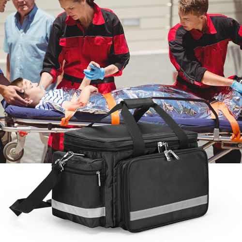 First Aid Bag Medical Empty Bag Emergency Responder Trauma - Image 3