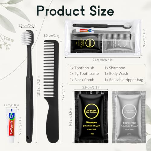 Travel Toiletry Kits in Bulk Homeless Personal Hygiene Kit - Image 3