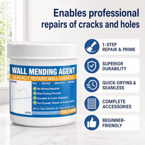 Drywall Repair Kit, 8.8 Oz Spackle Wall Repair Paste | Home Repair - Image 3