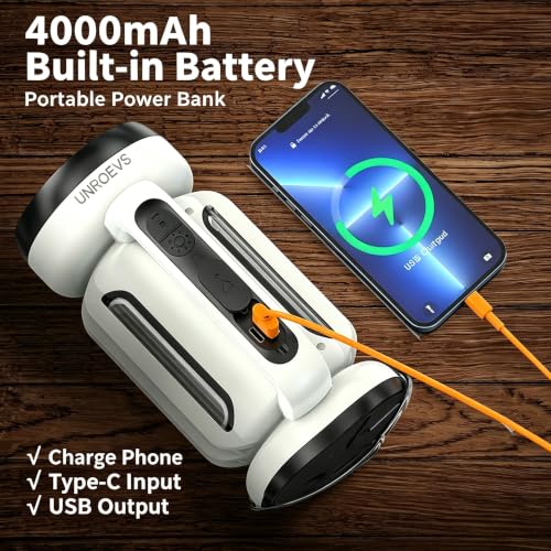 Camping Lantern,Rechargeable Handheld Flashlight & | Travel Essentials - Image 7